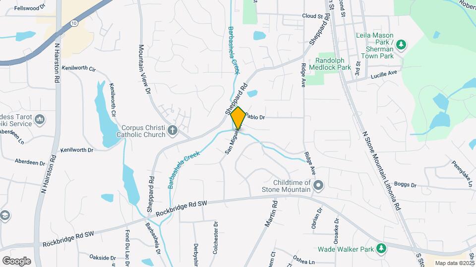 725 San Miguel Dr Map and Location Details