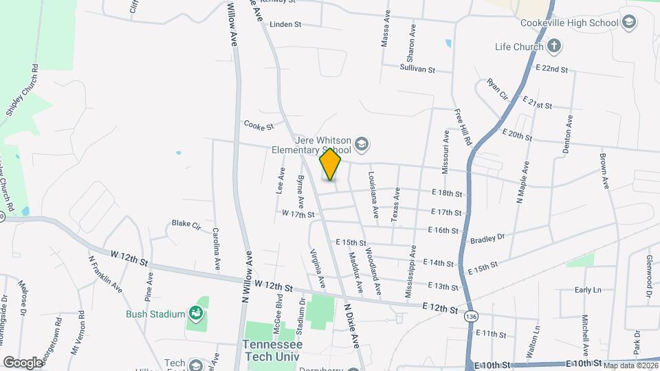1810 Summerhaven Ave Map and Location Details