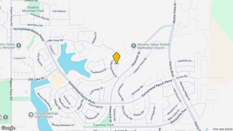 10374 Lake Summit Dr Map and Location Details