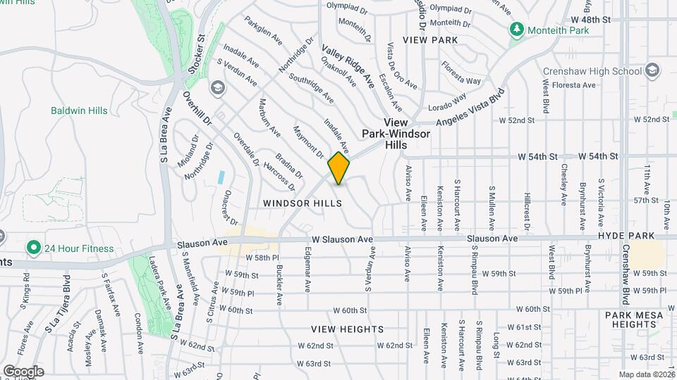 5528 Marburn Ave Map and Location Details