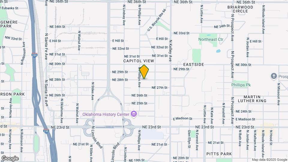 812 NE 28TH ST Map and Location Details