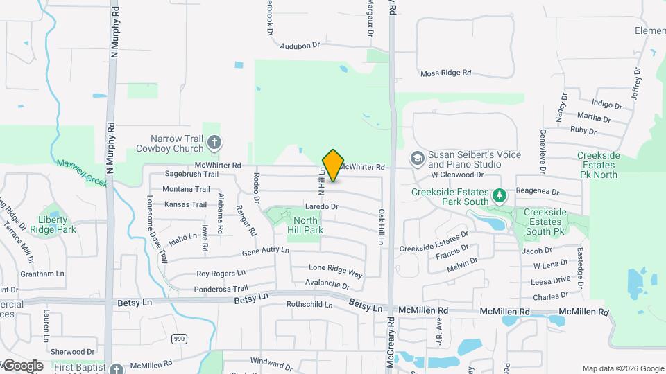 609 Wyoming Dr Map and Location Details