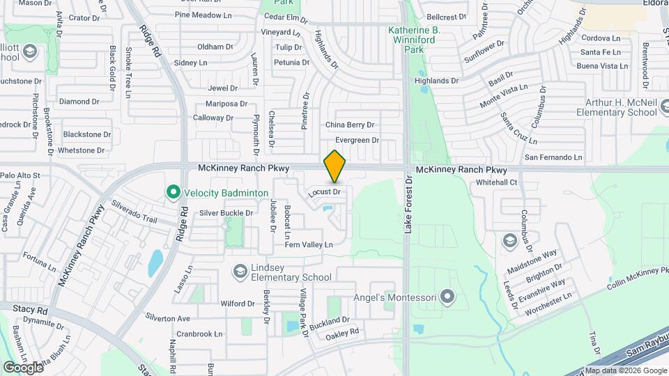 5328 Locust Dr Map and Location Details