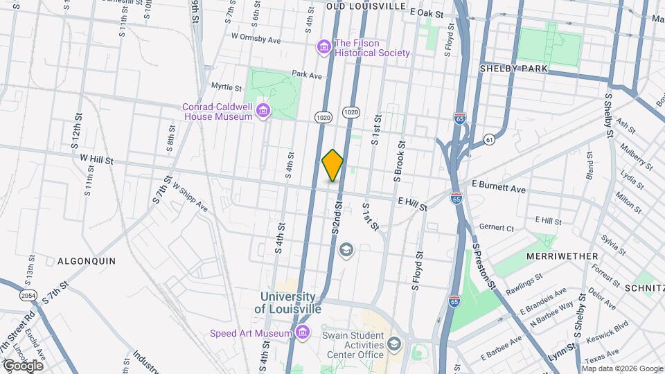 211 W Hill St Map and Location Details