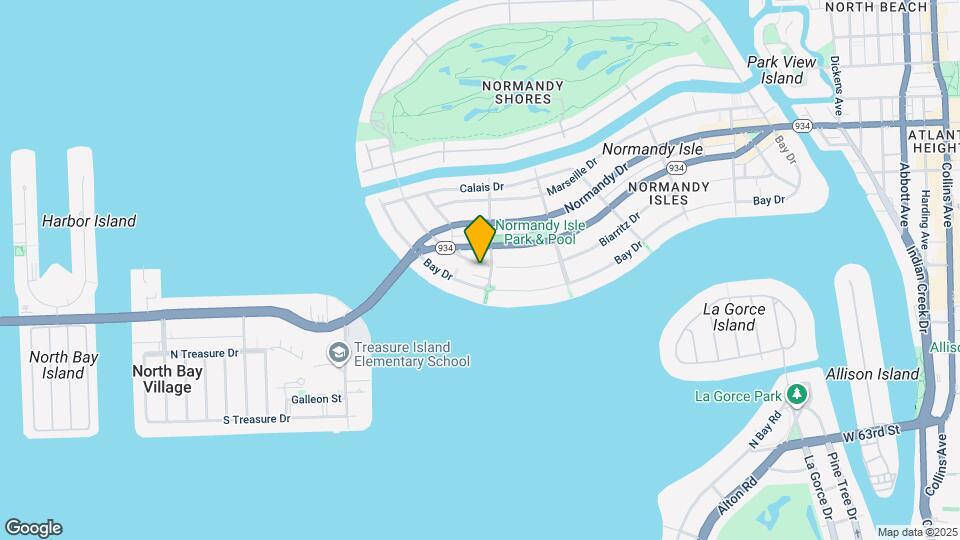 1920 Biarritz Dr Map and Location Details