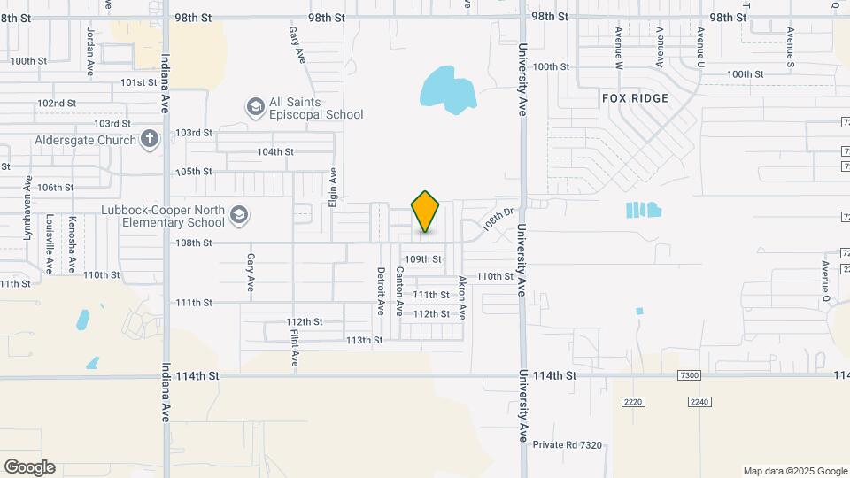 10622 Boston Ave Map and Location Details