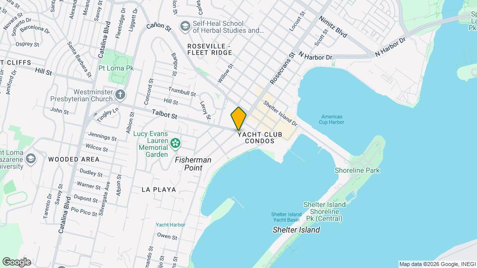 995 Rosecrans St Map and Location Details