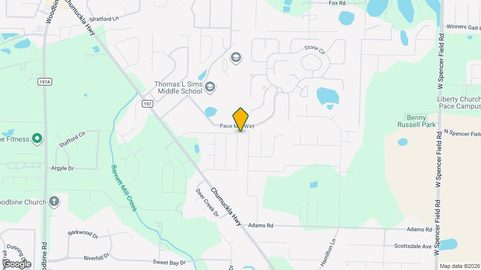 3750 Hawks Landing Cir Map and Location Details