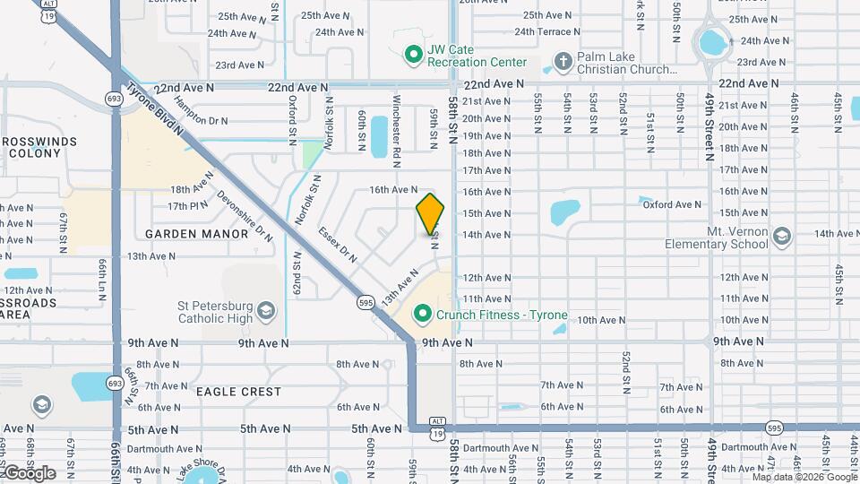 1318 59th St N Map and Location Details