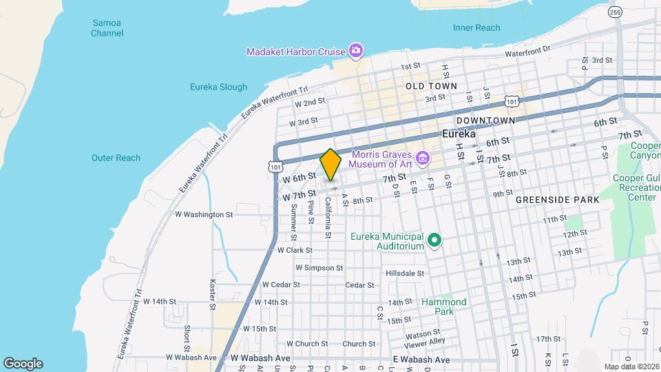 32 W 7th St Map and Location Details