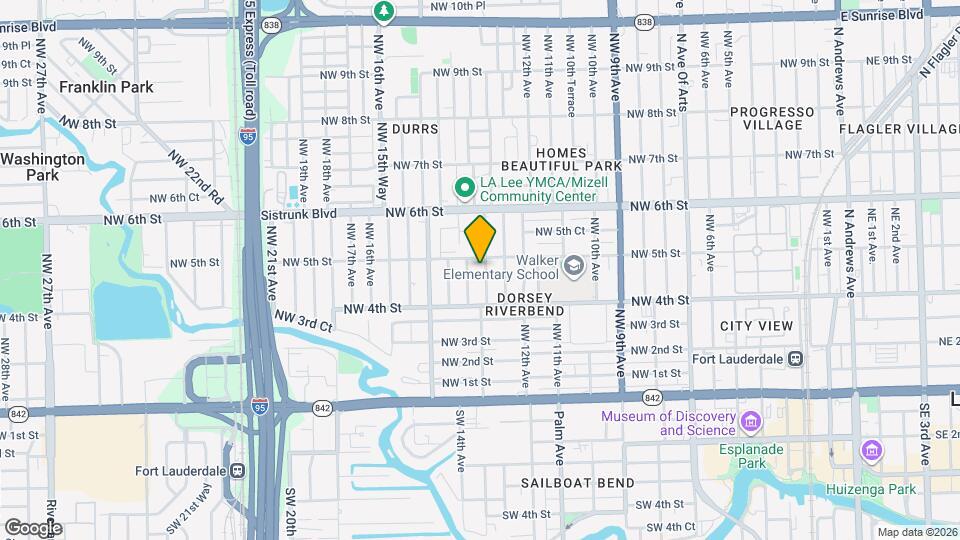 429 NW 14th Ave Mapa y Detalles de la Ubicación