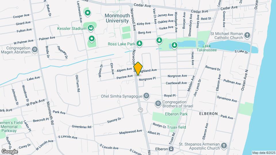 785 Norwood Ave Map and Location Details