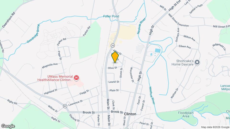 44 Olive St, Unit 1 Mapa y Detalles de la Ubicación