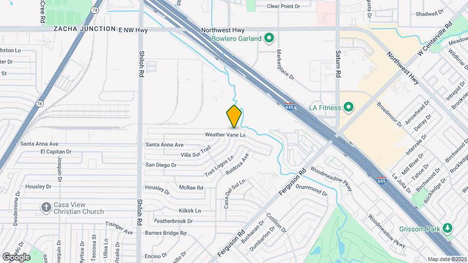 3125 Weather Vane Ln Map and Location Details