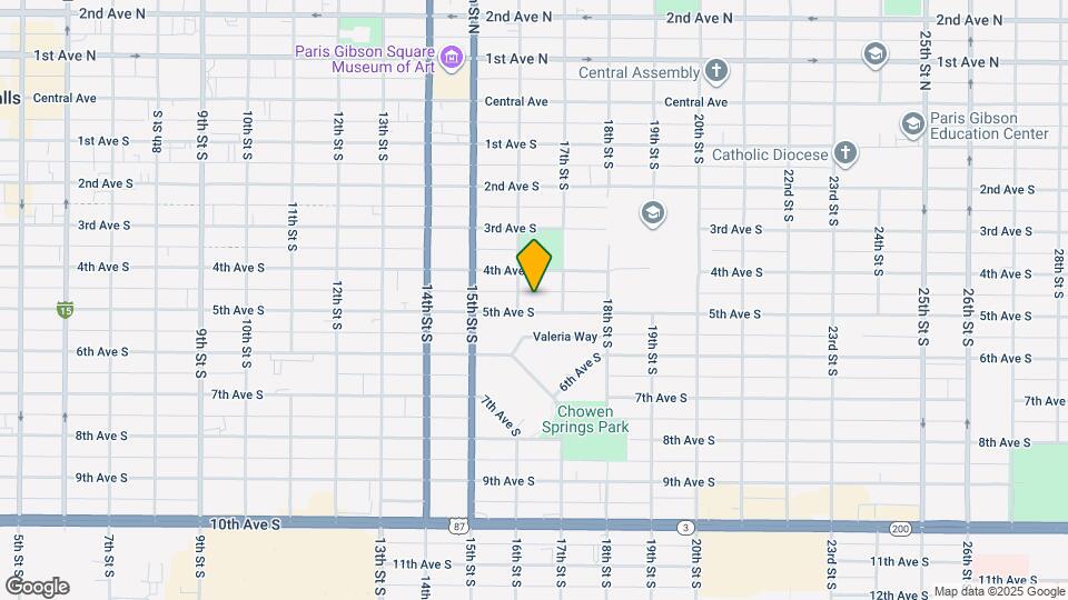 1611 5th Ave S Map and Location Details