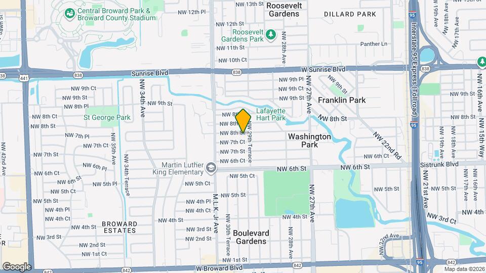 2930 NW 8th St Map and Location Details