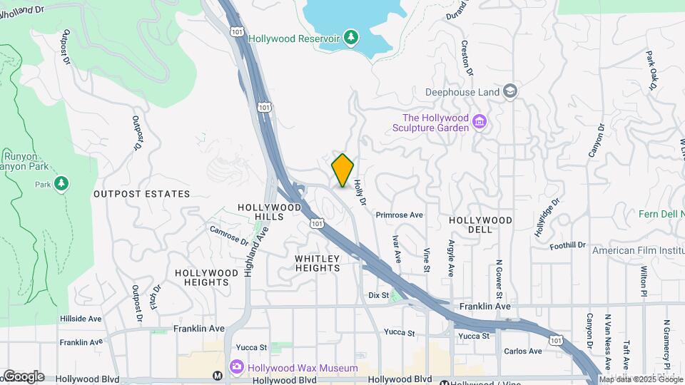 2230 N Cahuenga Blvd Map and Location Details