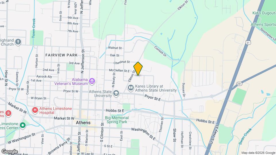 508 McClellan St E Map and Location Details