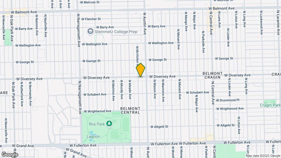 6019 W Diversey Ave Map and Location Details