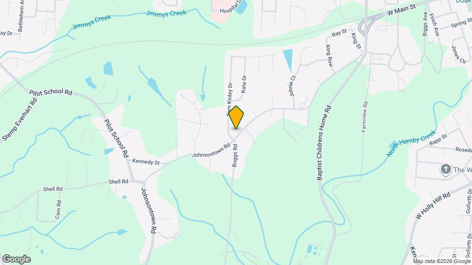 1072 Johnsontown Rd Map and Location Details
