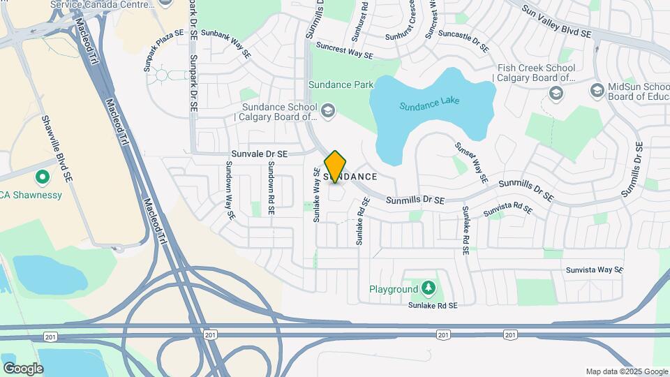Sundance Villas Map and Location Details