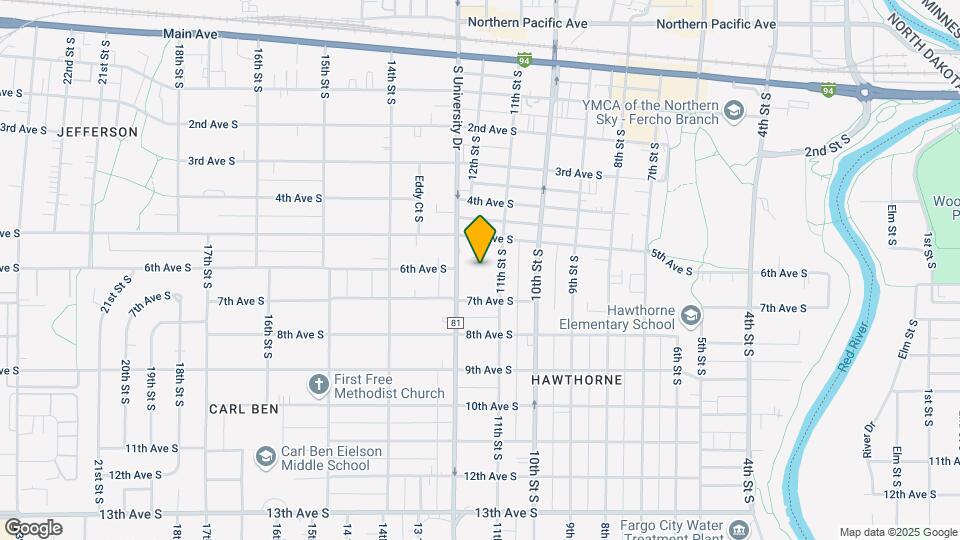 605 11th St S, Unit 10 Map and Location Details