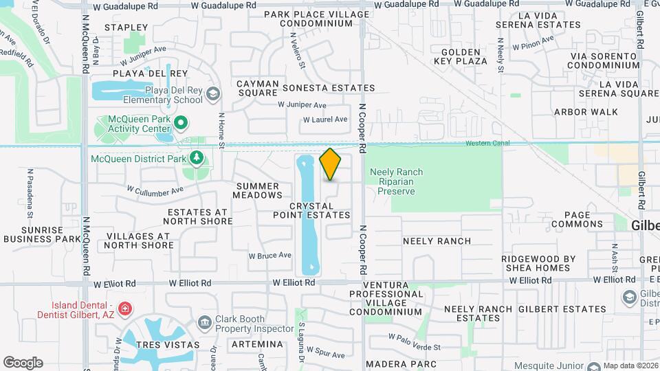 893 W Straford Ave Map and Location Details