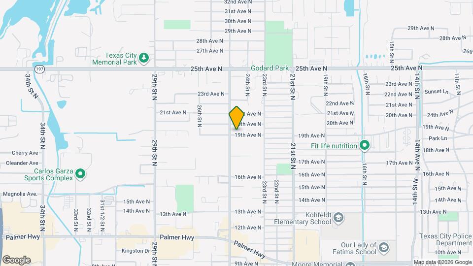 2428 19th Ave N Map and Location Details