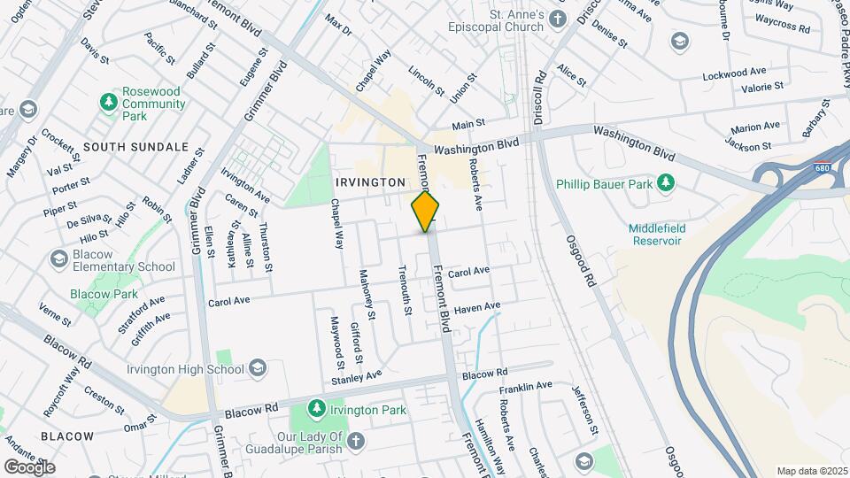 41333 Fremont Blvd Mapa y Detalles de la Ubicación