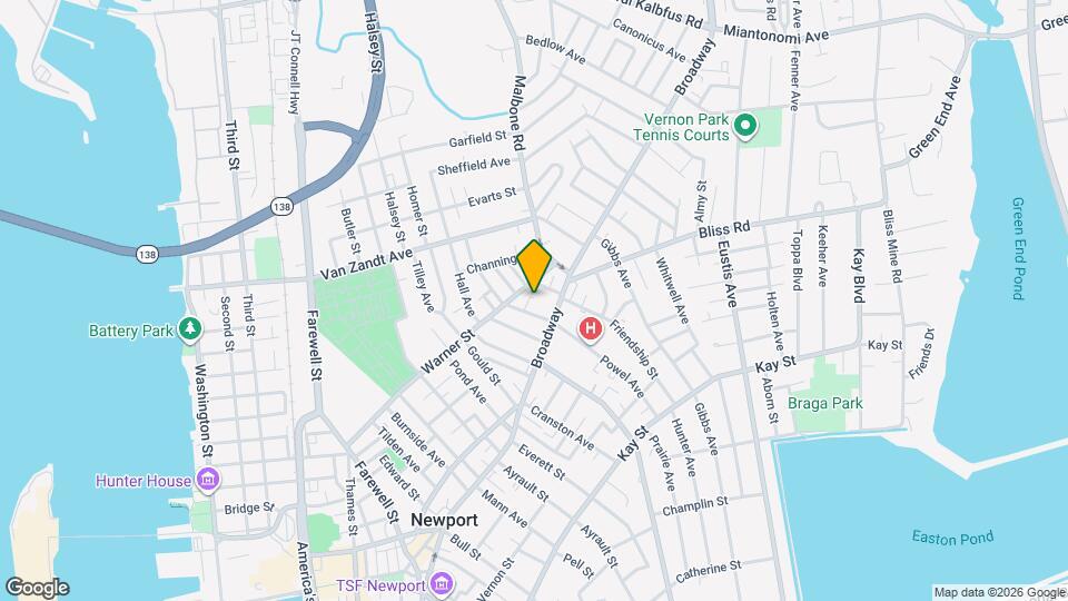 11 Newport Ave, Unit 2 Map and Location Details
