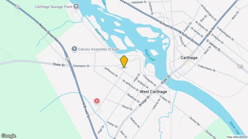 46 N Main St Map and Location Details