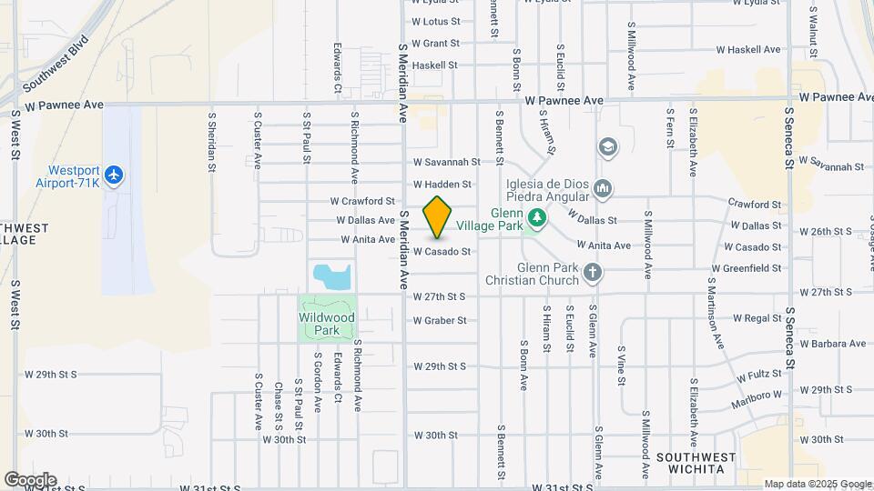 2322 W Casado St Map and Location Details