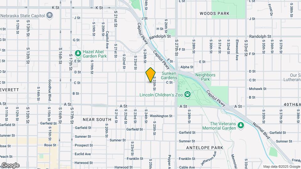 2411 C St Map and Location Details