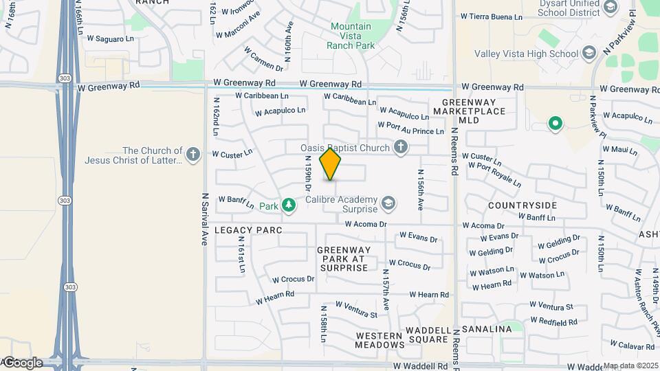 15877 W Mauna Loa Ln Map and Location Details