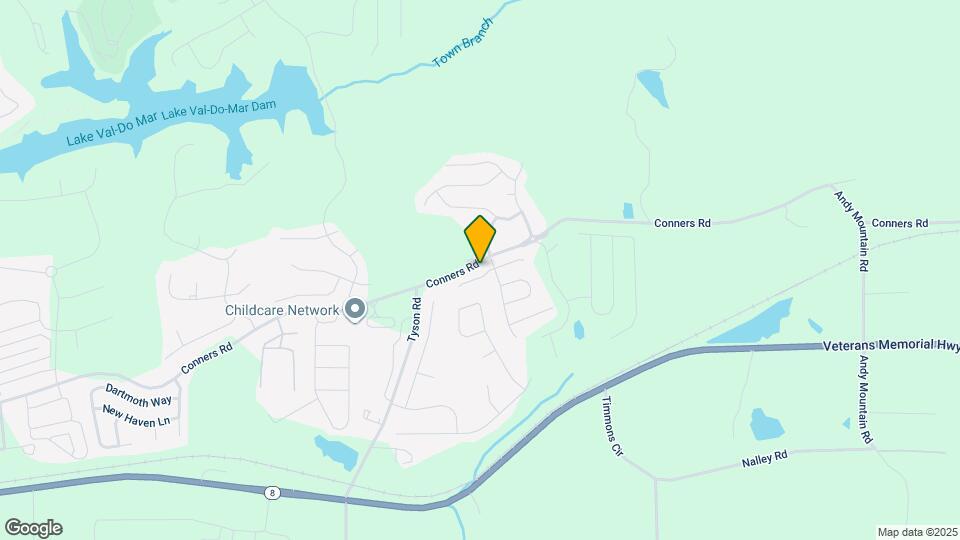 1006 Rolling Meadows Rd Map and Location Details