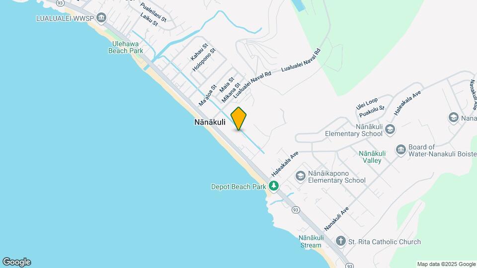 Nanaikeola Senior Apartments Map and Location Details