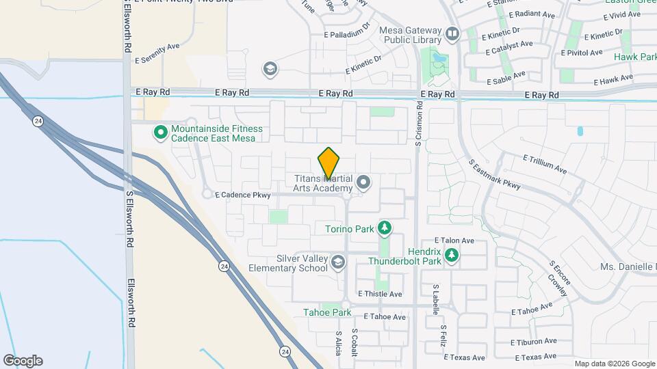 9746 E Tumbleweed Ave Map and Location Details