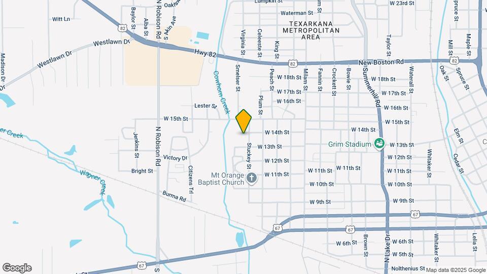 2605 W 14th St Map and Location Details