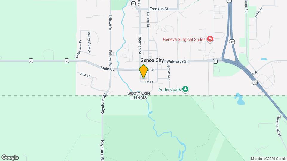 336 1st St Map and Location Details