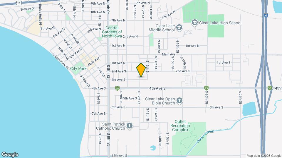 1101 Emerald Cove Dr Map and Location Details