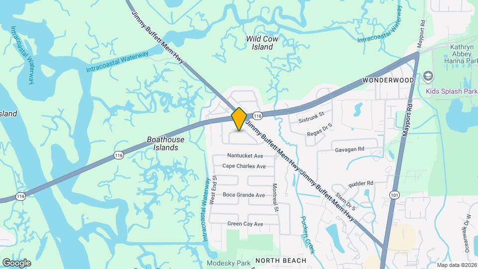 1230 Mayport Landing Cir Map and Location Details