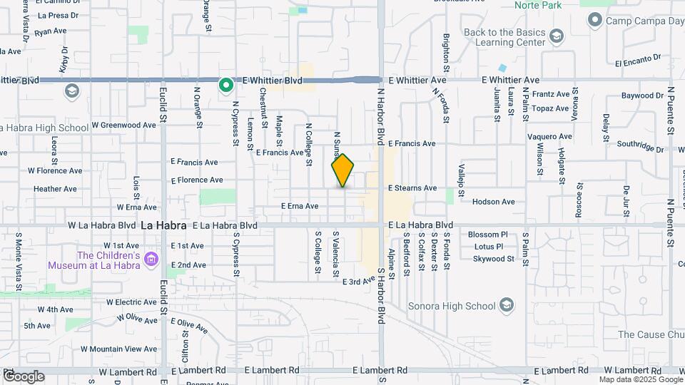 920 Stearns Ave Mapa y Detalles de la Ubicación