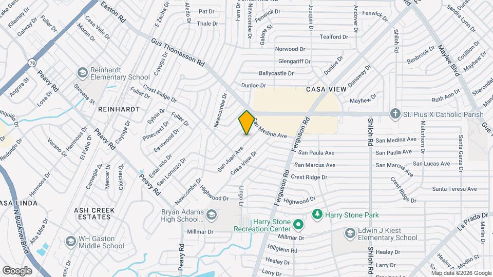 10239 San Juan Ave Mapa y Detalles de la Ubicación