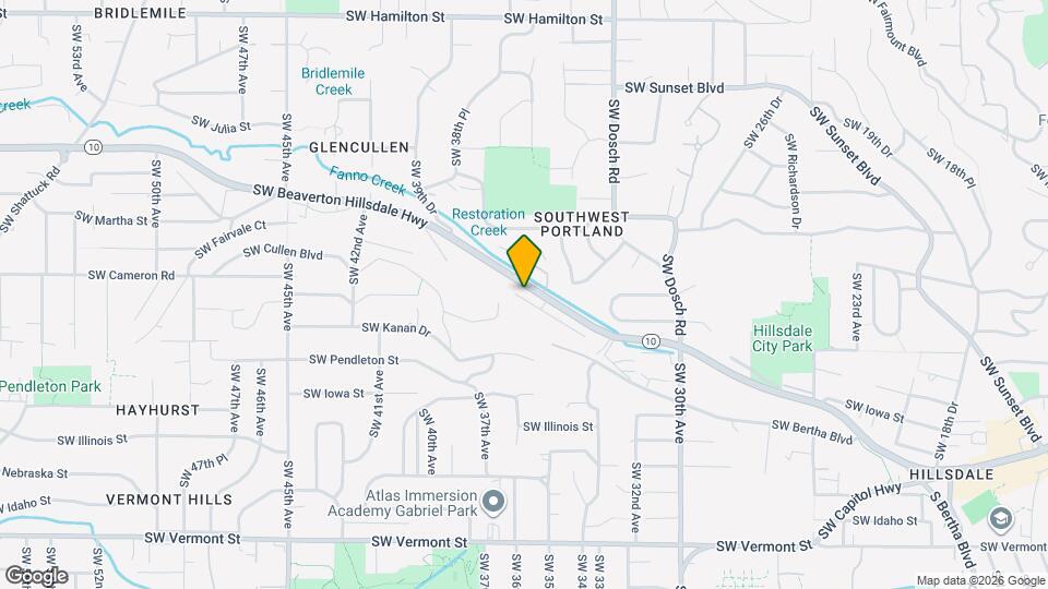 3550-3554-3554 SW Beaverton Hillsdale Hwy Map and Location Details