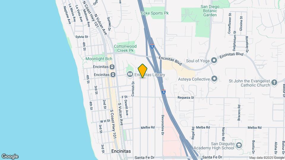 539 San Dieguito Dr Map and Location Details