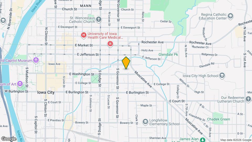 932 E Washington St, Unit 3 Map and Location Details