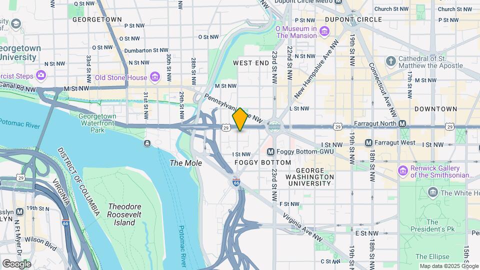 951 25th St NW Map and Location Details