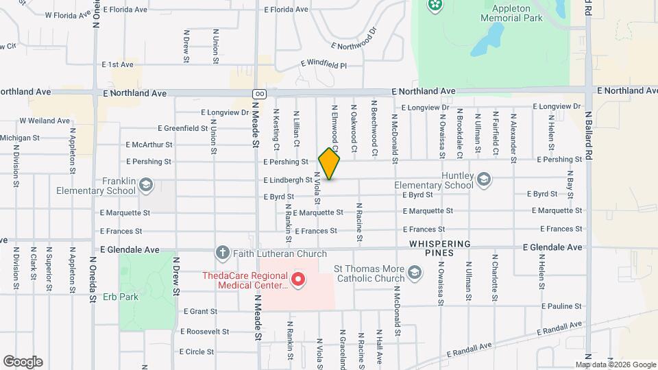 949 E Lindbergh St Map and Location Details