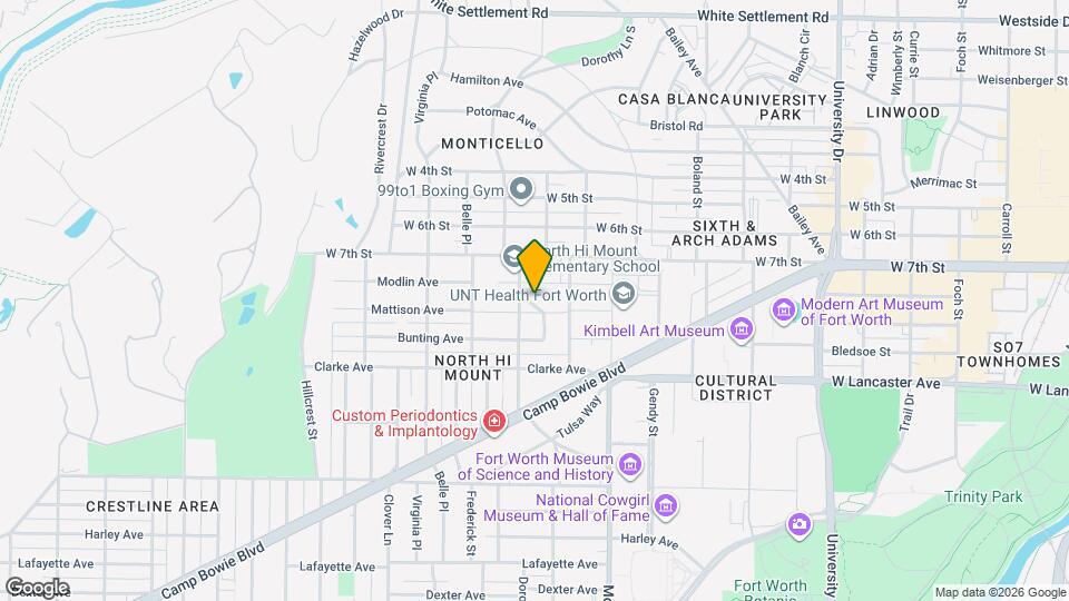 3752 Bertrose St Mapa y Detalles de la Ubicación