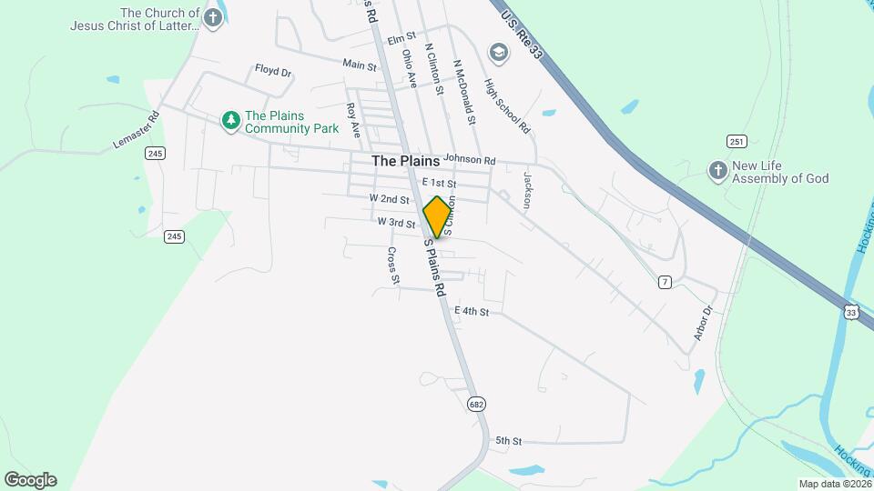 41 S Plains Rd, Unit B Mapa y Detalles de la Ubicación